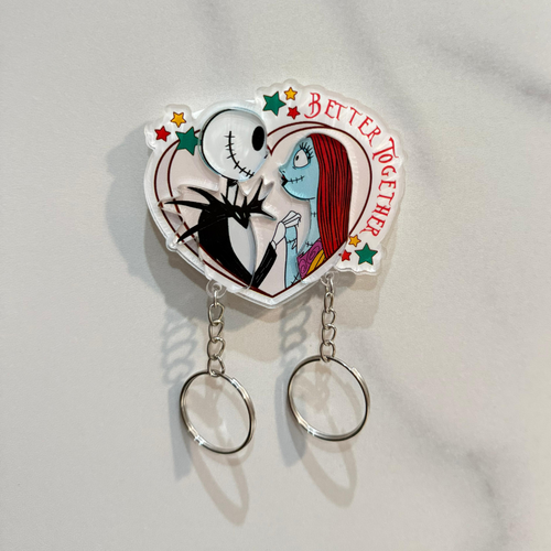 Couple keychains